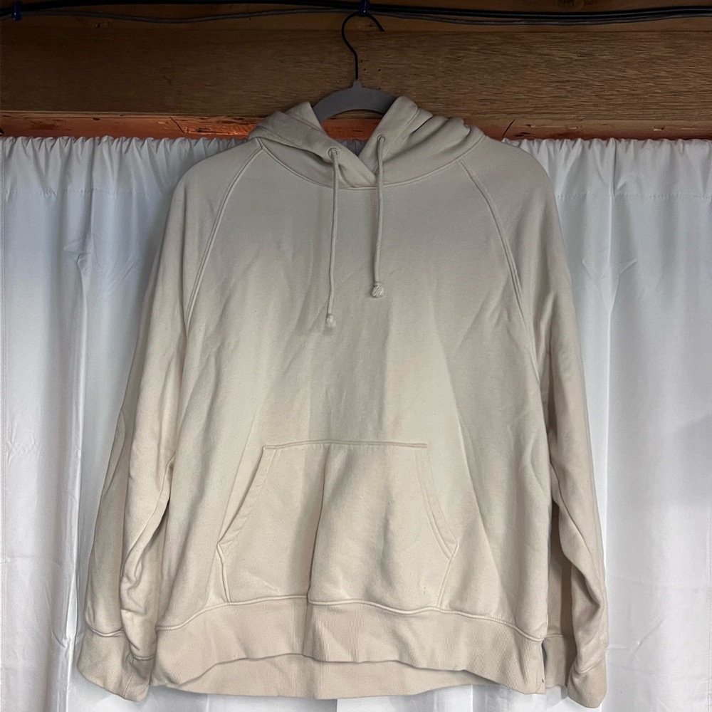 Cream hoodie
